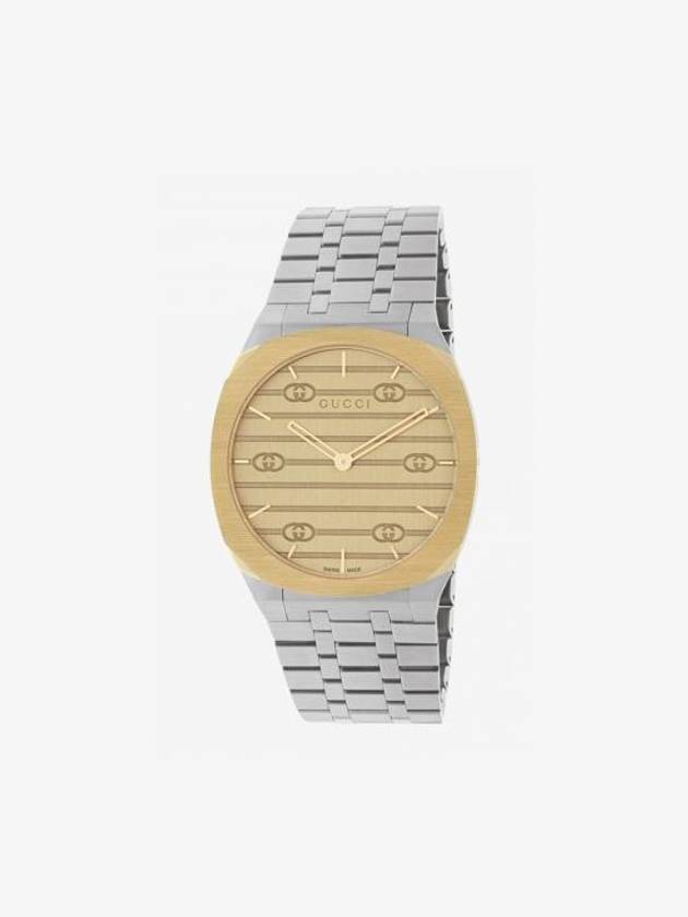 25H Steel Watch 30mm Silver - GUCCI - BALAAN 1