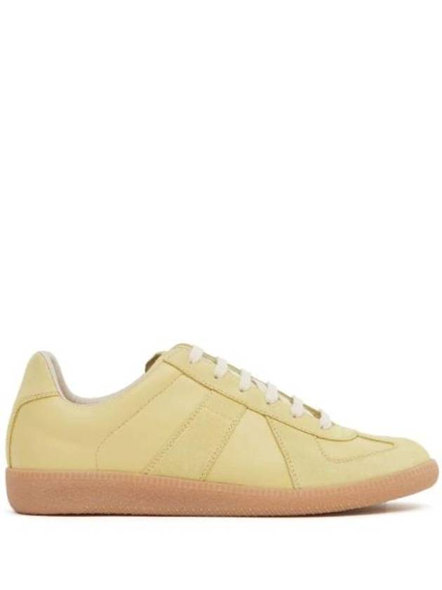 Replica Calfskin Low Top Sneakers Yellow - MAISON MARGIELA - BALAAN 1