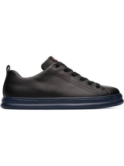 Runner Leather Low Top Sneakers Black - CAMPER - BALAAN 2