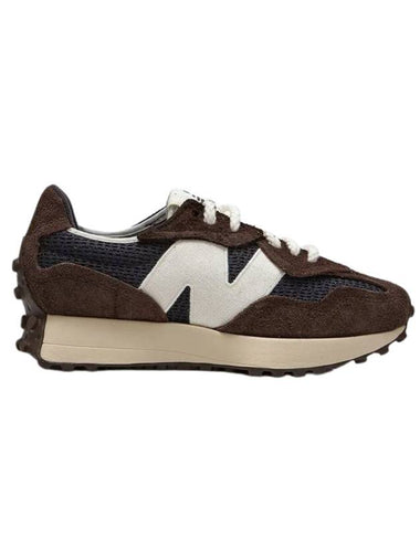 327 Low Top Sneakers Rich Earth Brown - NEW BALANCE - BALAAN 1