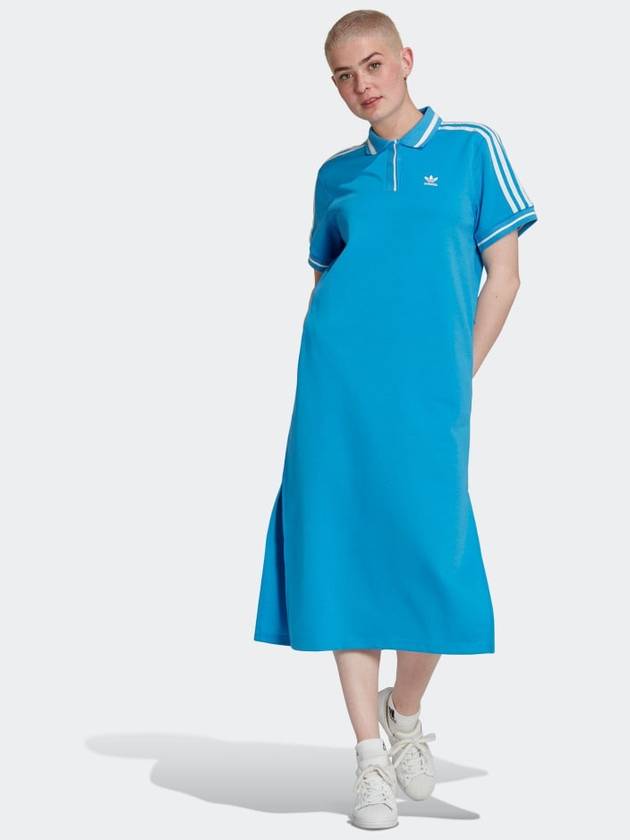 PK long dress HK5212 blue WOMENS - ADIDAS - BALAAN 1