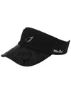 Golf Wear Camo Golf Sun Cap WB21SUMC04BK Black - WHITEBALL - BALAAN 3