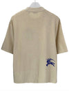 logo jacquard towel finish t-shirt 8081233 - BURBERRY - BALAAN 6