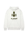 Mansel Logo Hoodie Faded Beige - ISABEL MARANT - BALAAN 2