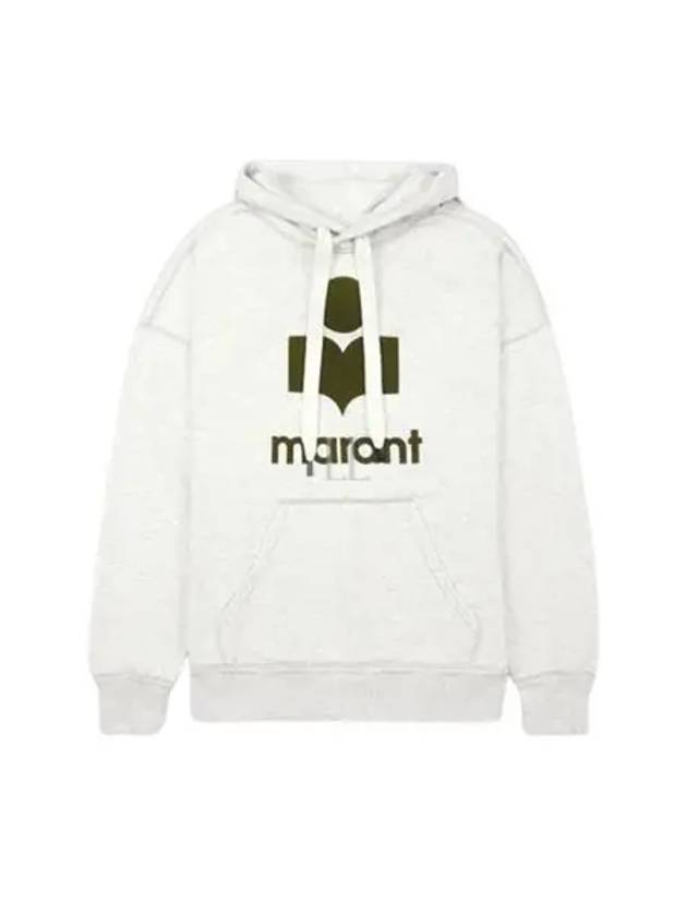 Mansel Logo Hoodie Faded Beige - ISABEL MARANT - BALAAN 2