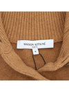 Fox Head Intarsia High Neck Cardigan Sequoia - MAISON KITSUNE - BALAAN 10