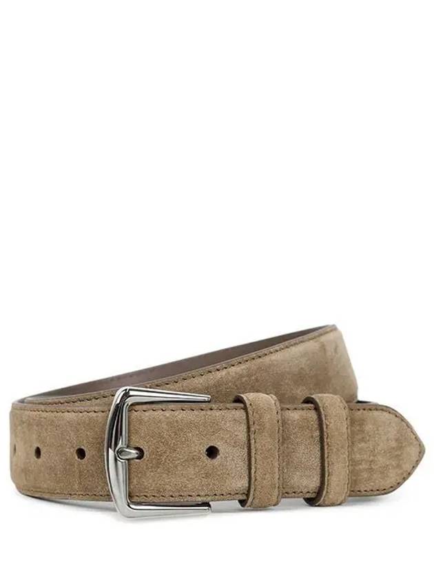 Alsavel Suede Belt Light Wood Smoke - LORO PIANA - BALAAN 2