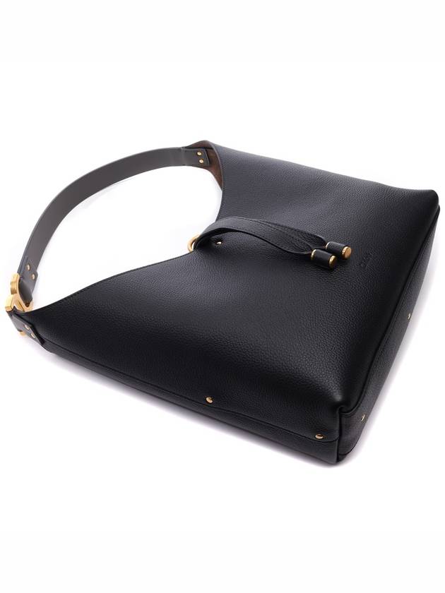 Marcie Small  Shoulder Bag Black - CHLOE - BALAAN 6