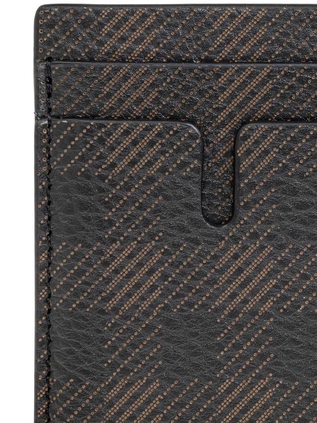 Burberry Magnetic Card Case, Men's, Brown - BURBERRY - BALAAN 3