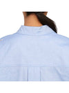 Sylvie Long Sleeve Shirt Blue - MAX MARA - BALAAN 11