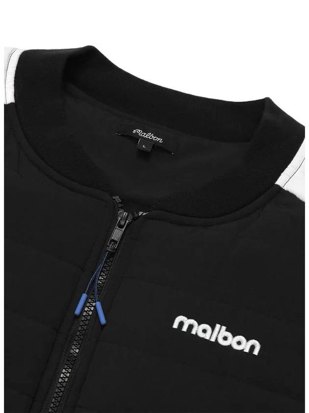 Malbon Men s Dominican Deck Vest Black - MALBON GOLF - BALAAN 3