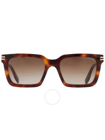 Marc Jacobs Brown Gradient Rectangular Men's Sunglasses MARC 589/S 0086/HA 54 - MARC JACOBS - BALAAN 1