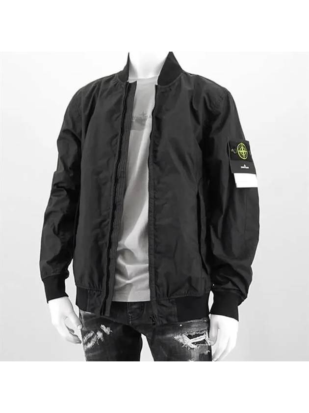 Membrana 3L TC Bomber Jacket Black - STONE ISLAND - BALAAN 6