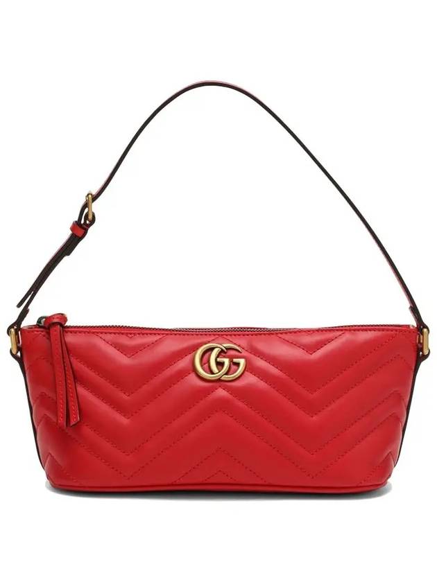 GG Marmont Shoulder Bag Red - GUCCI - BALAAN 3