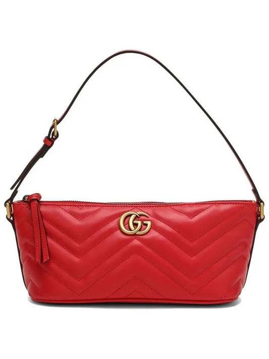 GG Marmont Shoulder Bag Red - GUCCI - BALAAN 2