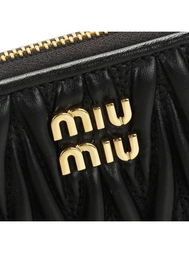 Matelasse leather coin purse 5MM268 AFPP F0002 - MIU MIU - BALAAN 5