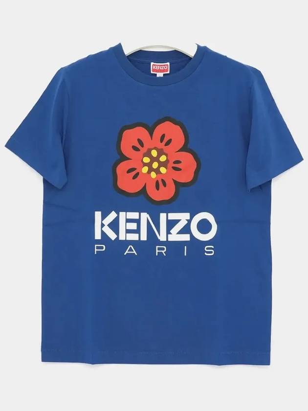 2TS039 4SO 74 Balk Flower Short Sleeve T shirt - KENZO - BALAAN 3