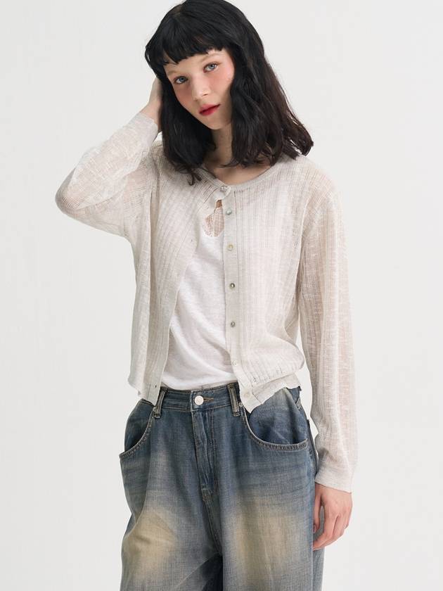 Serena Silver Sunshine Cardigan Gray - SORRY TOO MUCH LOVE - BALAAN 1