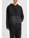 LOGO COTTON HOODIE T SHIRT - PRADA - BALAAN 2