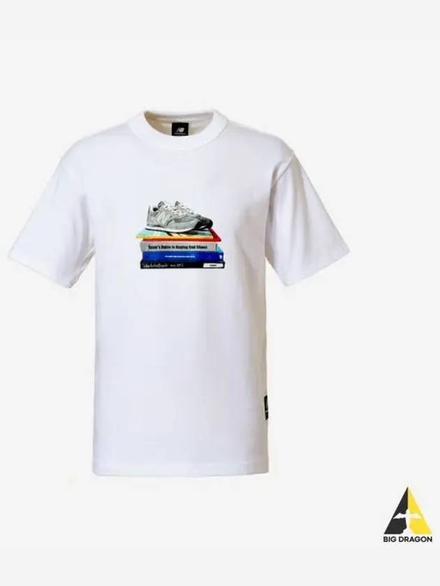 Athletic Wesley Tee 10 White - NEW BALANCE - BALAAN 1