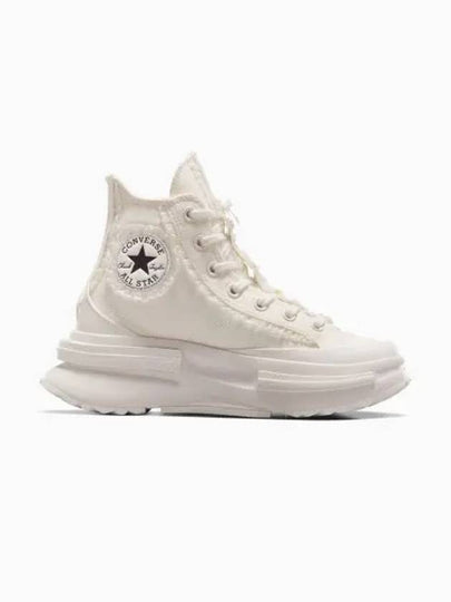 Run Star Legacy Ruffle Bow High Top Sneakers Egret - CONVERSE - BALAAN 2