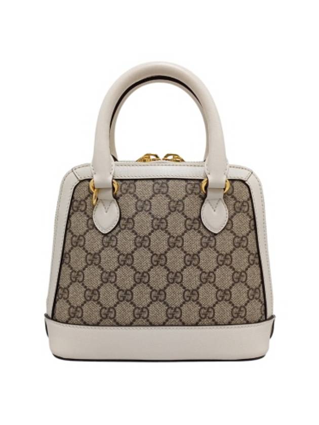 640716 Horsebit White 1955 Mini Top Handle Tote Bag Strap - GUCCI - BALAAN 3