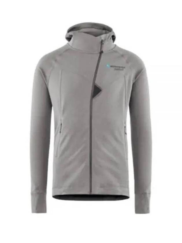 Women's Njorun 2.0 Hooded Zip-Up Dove Grey - KLATTERMUSEN - BALAAN 2