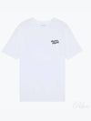 Handwriting Comfort Short Sleeve T-Shirt White - MAISON KITSUNE - BALAAN 2