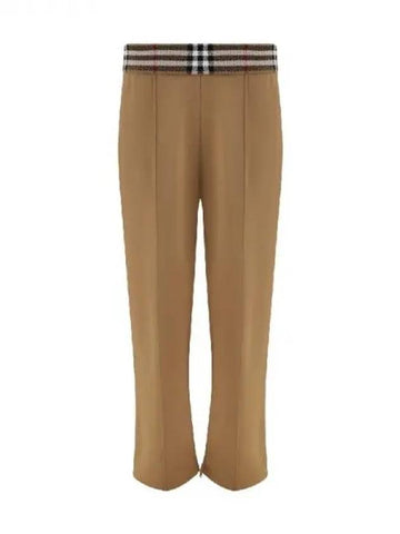 Check trim track pants 271114 - BURBERRY - BALAAN 1