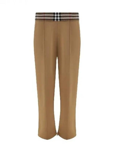 Check trim track pants 271984 - BURBERRY - BALAAN 1