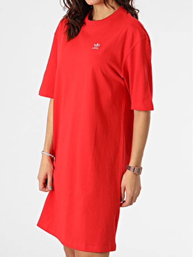 HC2051 Tea Dress Red WOMENS - ADIDAS - BALAAN 3