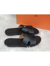 Izmir Leather Slippers Mocha - HERMES - BALAAN 5