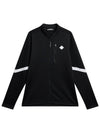 Highlands Mid Layer Zip-Up Jacket Black - J.LINDEBERG - BALAAN 2