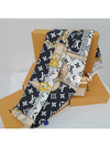 Monogram Confidential Scarf Black - LOUIS VUITTON - BALAAN 3