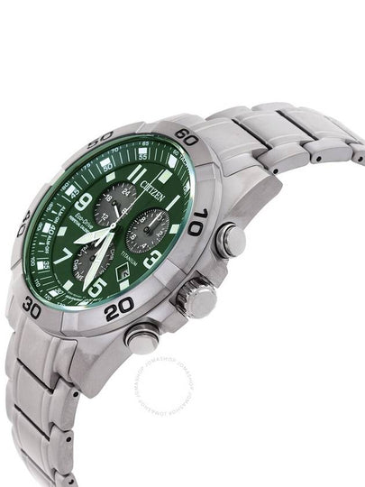 Citizen Brycen Chronograph Eco-Drive Green Dial Men's Watch BL5550-50X - CITIZEN - BALAAN 2