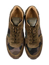 PY2S0952 NYM A63 Men's Camouflage Rockrunner Sneakers - VALENTINO - BALAAN.