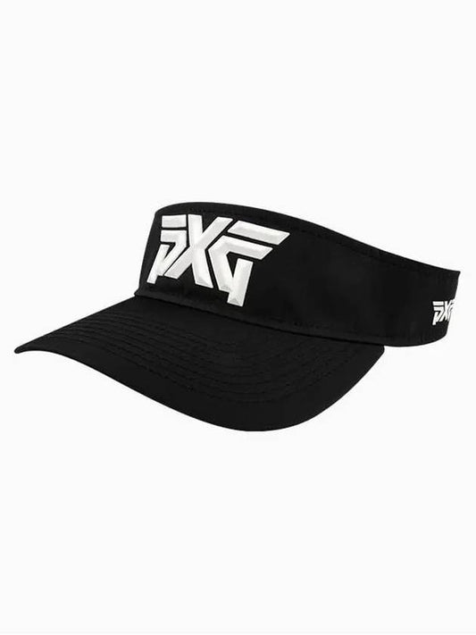 Men Women Golf Hat Faceted Sports Visor Black New Logo - PXG - BALAAN 1