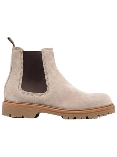 Men's Beatles Chelsea Boots Sand - BRUNELLO CUCINELLI - BALAAN 1