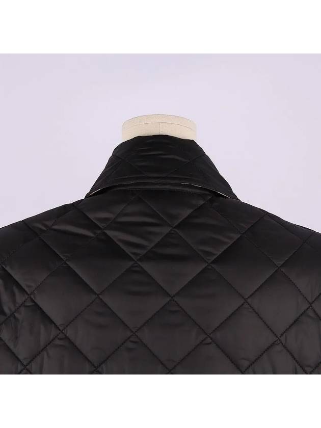 Dalry Quilted Jacket Black - BURBERRY - BALAAN 6