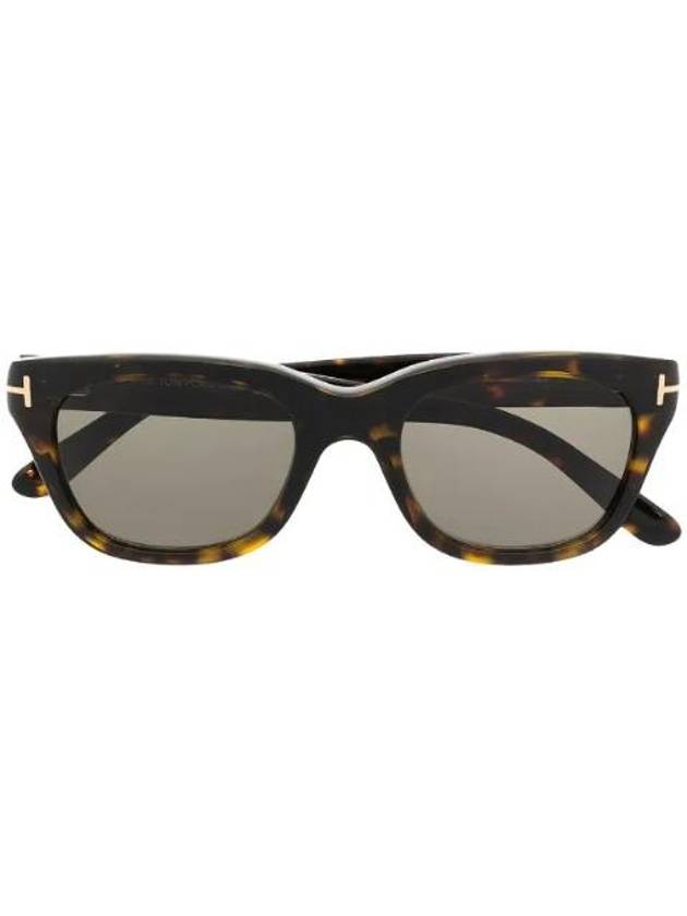 Eyewear Square Frame Sunglasses FT023752N - TOM FORD - BALAAN 1