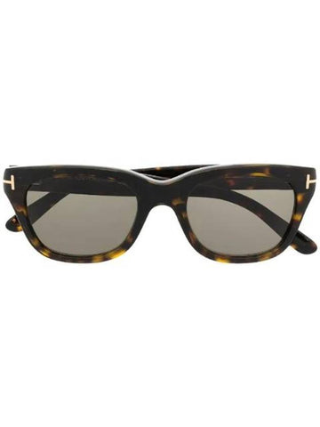 Eyewear Square Frame Sunglasses FT023752N - TOM FORD - BALAAN 1