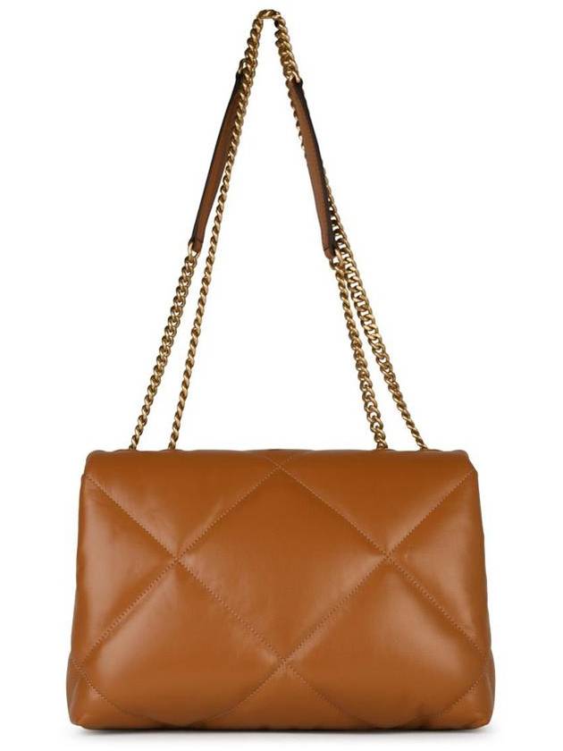 Tory Burch 'Kira' Brown Leather Crossbody Bag - TORY BURCH - BALAAN 3