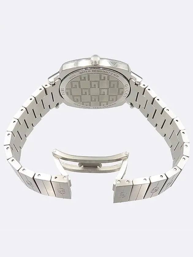 YA157401 Grip White Dial 35MM Quartz Steel Women s Watch - GUCCI - BALAAN 3