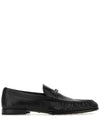 Double T Ring Loafers Black - TOD'S - BALAAN 1