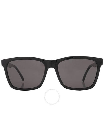 Saint Laurent Black Square Men's Sunglasses SL 318 001 56 - SAINT LAURENT - BALAAN 1