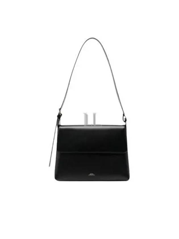 Virginie Flap Shoulder Bag Black - A.P.C. - BALAAN 2