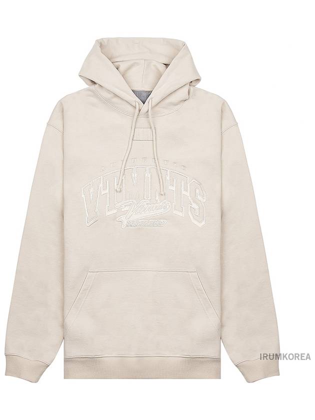 Cotton Hoodie Off White - VETEMENTS - BALAAN 3