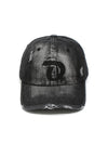 Point Logo Washed Denim BB Cap Black - OGARP - BALAAN 1