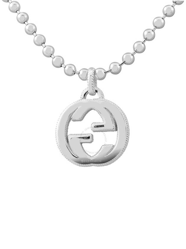 Interlocking G Necklace Silver YBB479217001 - GUCCI - BALAAN 4