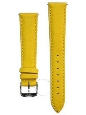 Longines 15 mm Yellow Leather Watch Band L600159494 - LONGINES - BALAAN 1